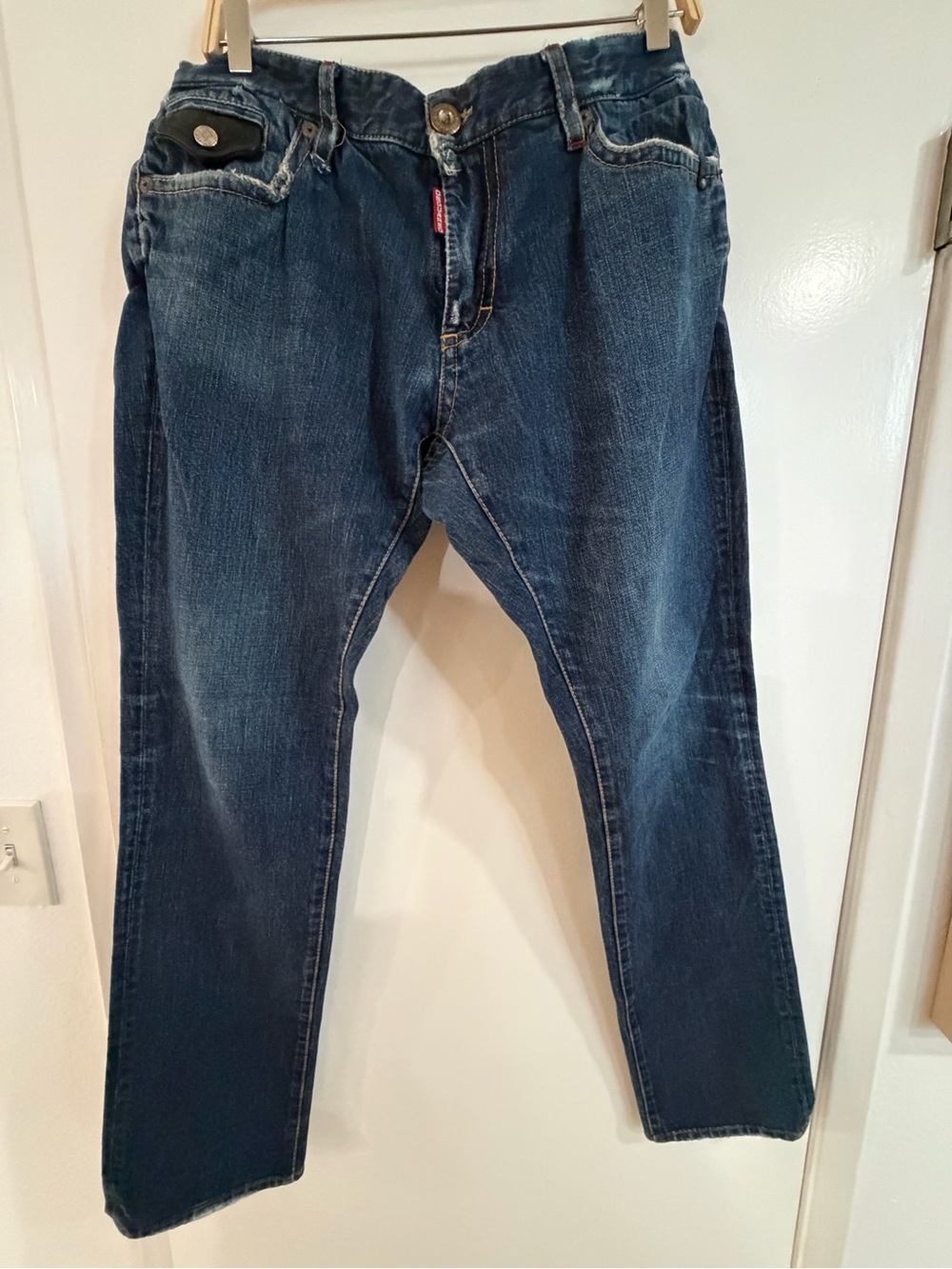 DSQUARED2 Dark Blue Denim Jeans